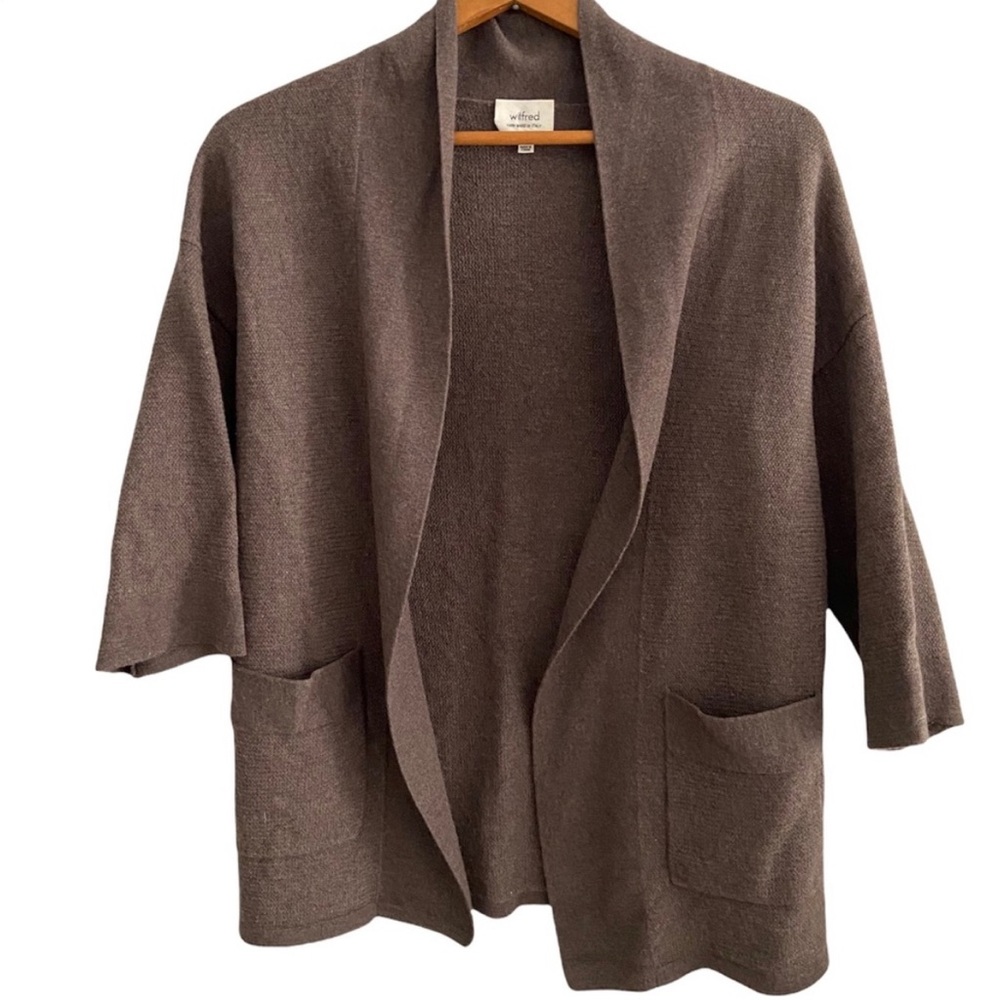 Aritzia Wilfred Anthropology Cardigan Sweater Wool